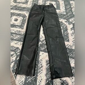 Wilfred black leather pants size 00 like New
